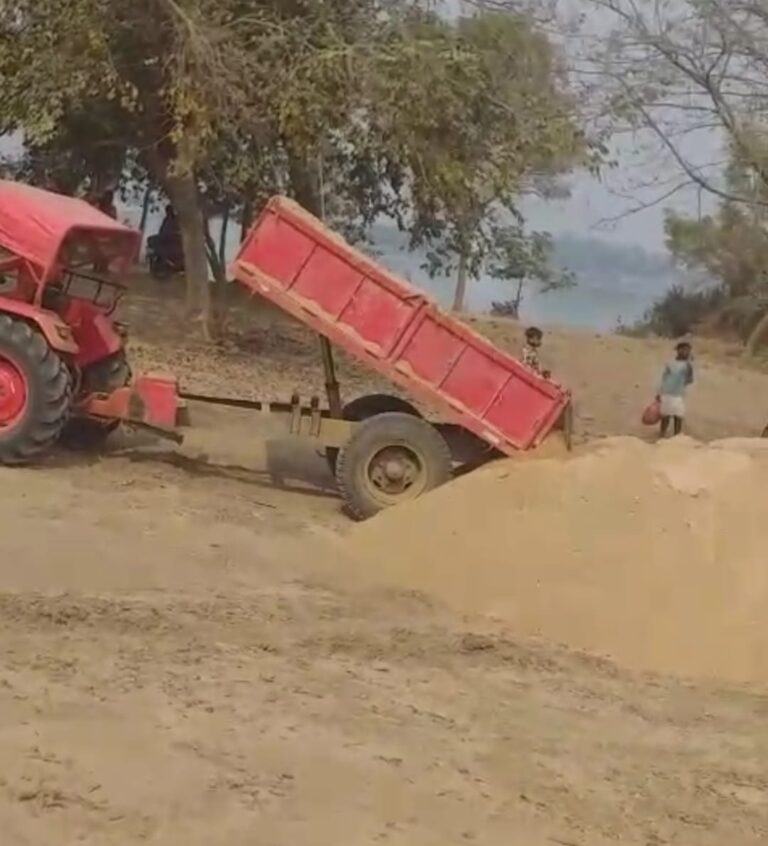bargaon-sarpanch-hitesh-kumar-illegal-sand-mining
